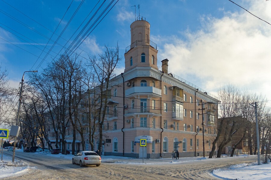Стрелка Оки и Волги в Нижнем Новгороде