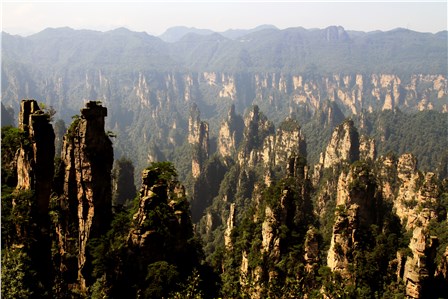 Горы Аватара, парк Чжанцзяцзе, Китай (Дина)