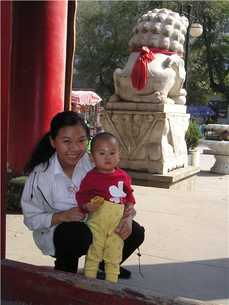 Китайская Мадонна с младенцем (Николай Черных)
