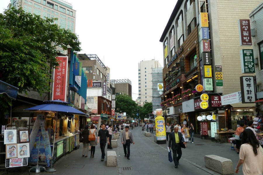 Улицы Сеула