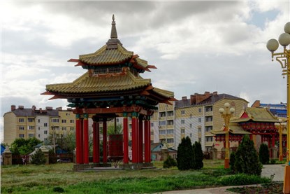 Площадь перед Центральным Хурулом
