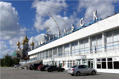 Морской вокзал Архангельска