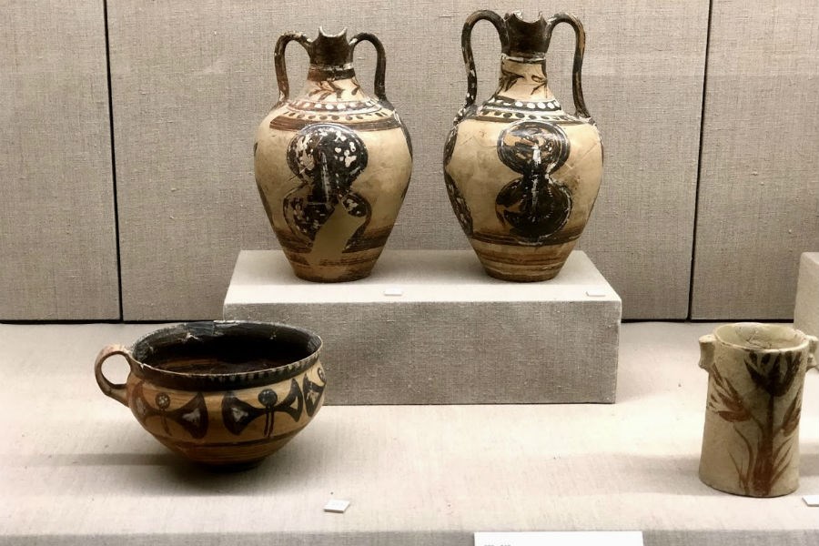 Коллекция керамики в музее