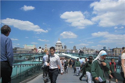 Лондонский пешеходный мост