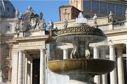Площадь Святого Петра в Риме