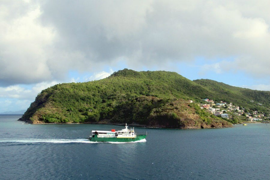 Снимок Сент-Винсента и Гренадины