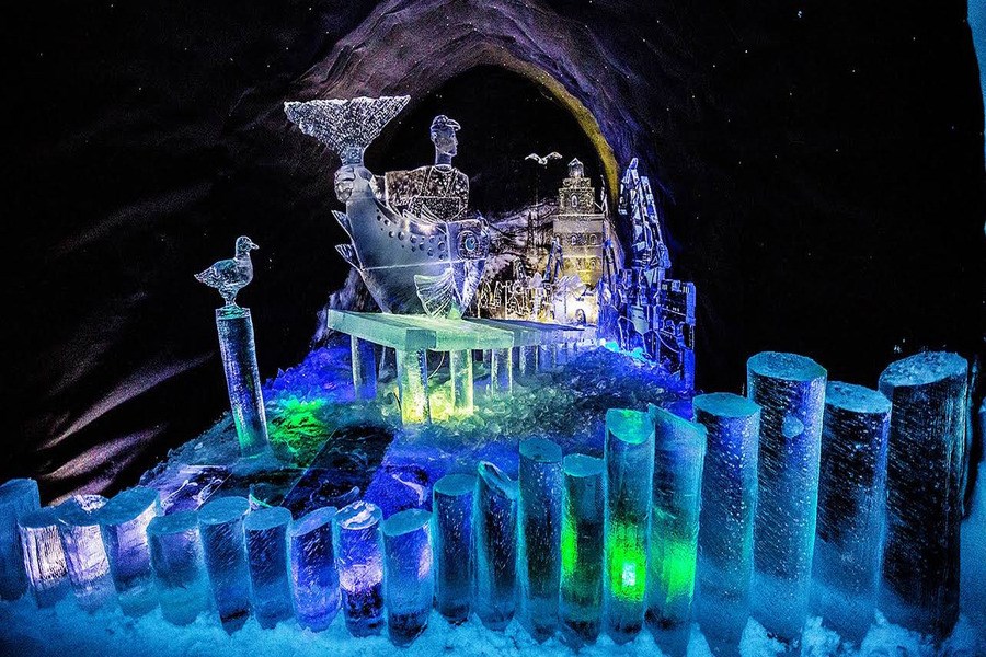 «Снежная деревня» в Кировске