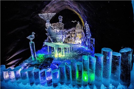 «Снежная деревня» в Кировске