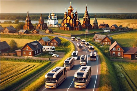 ПРОБЕГ НА АВТОДОМАХ В ПОДДЕРЖКУ НАРОДНЫХ  ПРОМЫСЛОВ